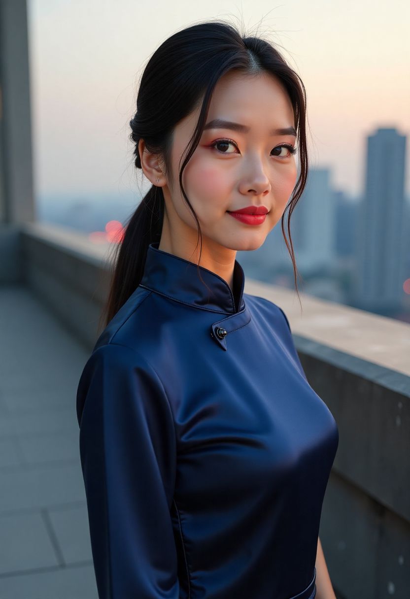 两位演员在剧中同框